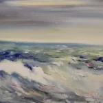 sea in water color