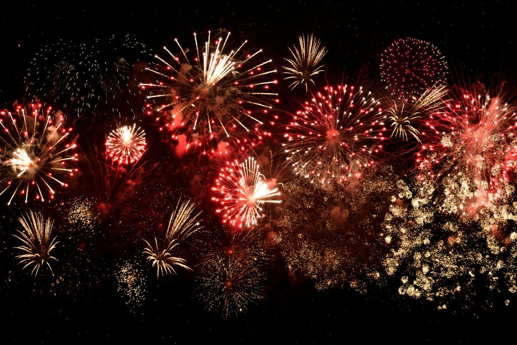 Vuurwerk in Butchenbach